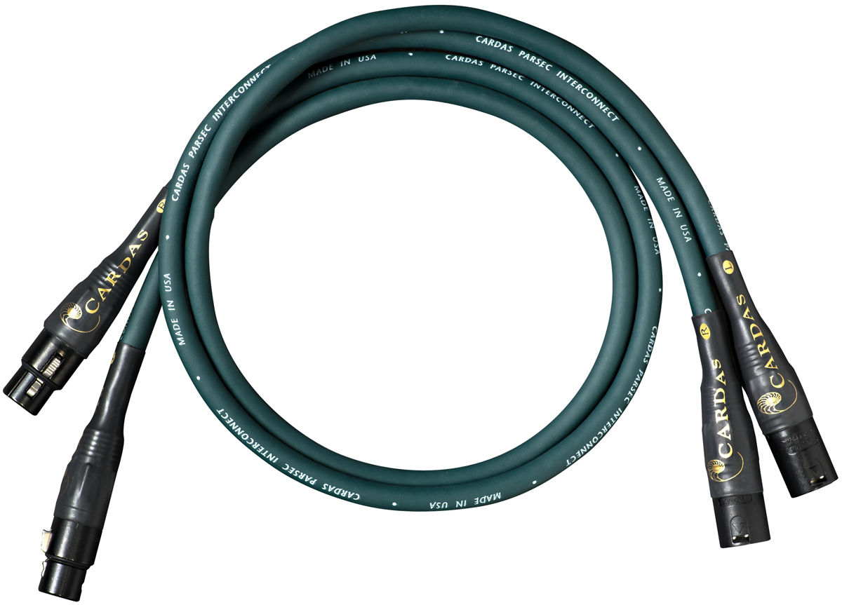 Câbles symétriques XLR Cardas Parsec XLR (2x3 m)
