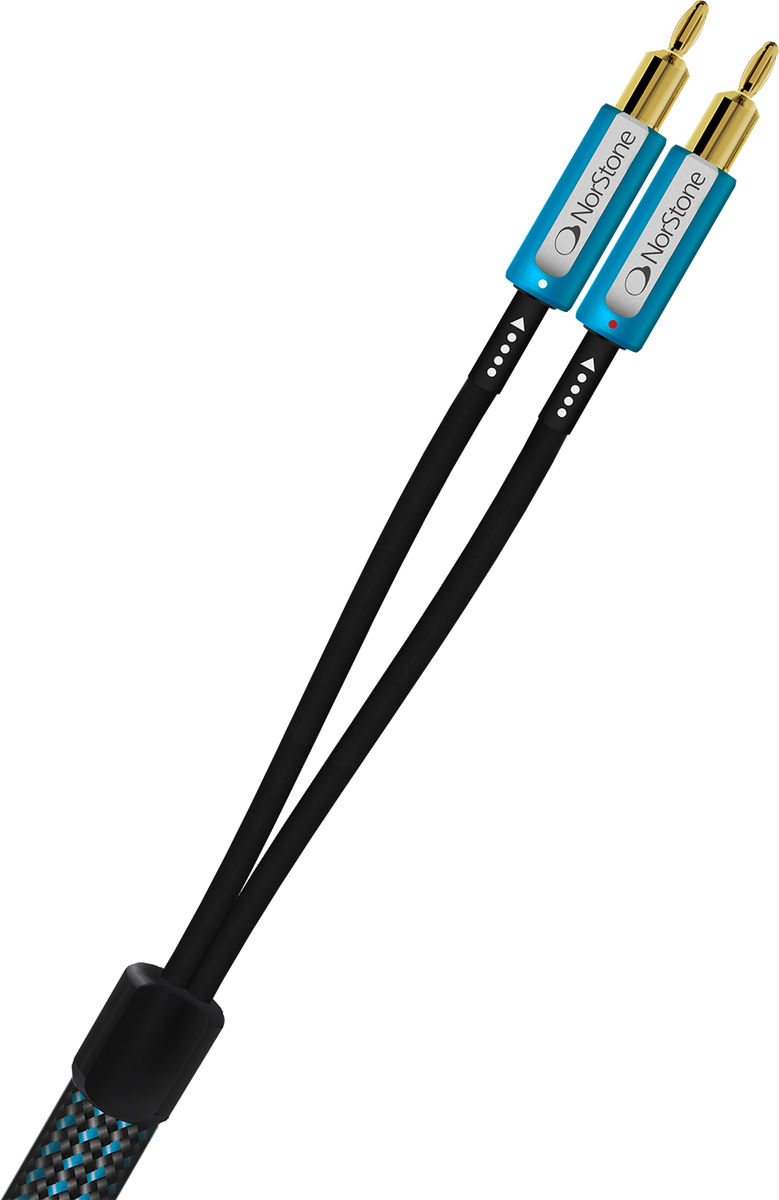 Câbles d'enceintes montés NorStone Skye MC (2 x 1,5 m)