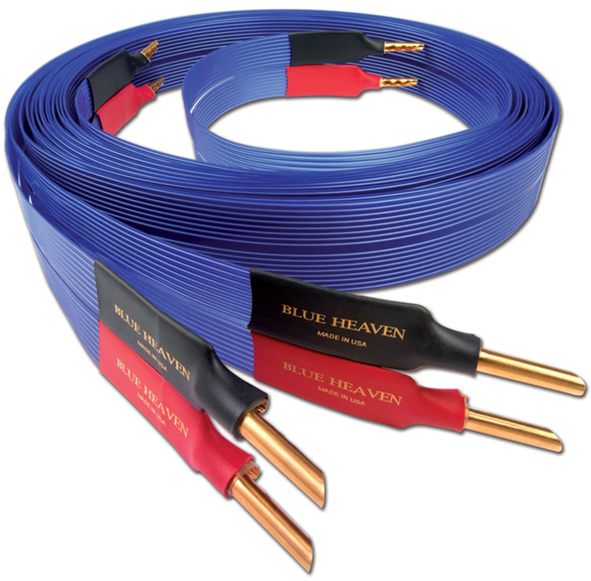 Câbles d'enceintes montés Nordost LS Blue Heaven Bananes (3 m)