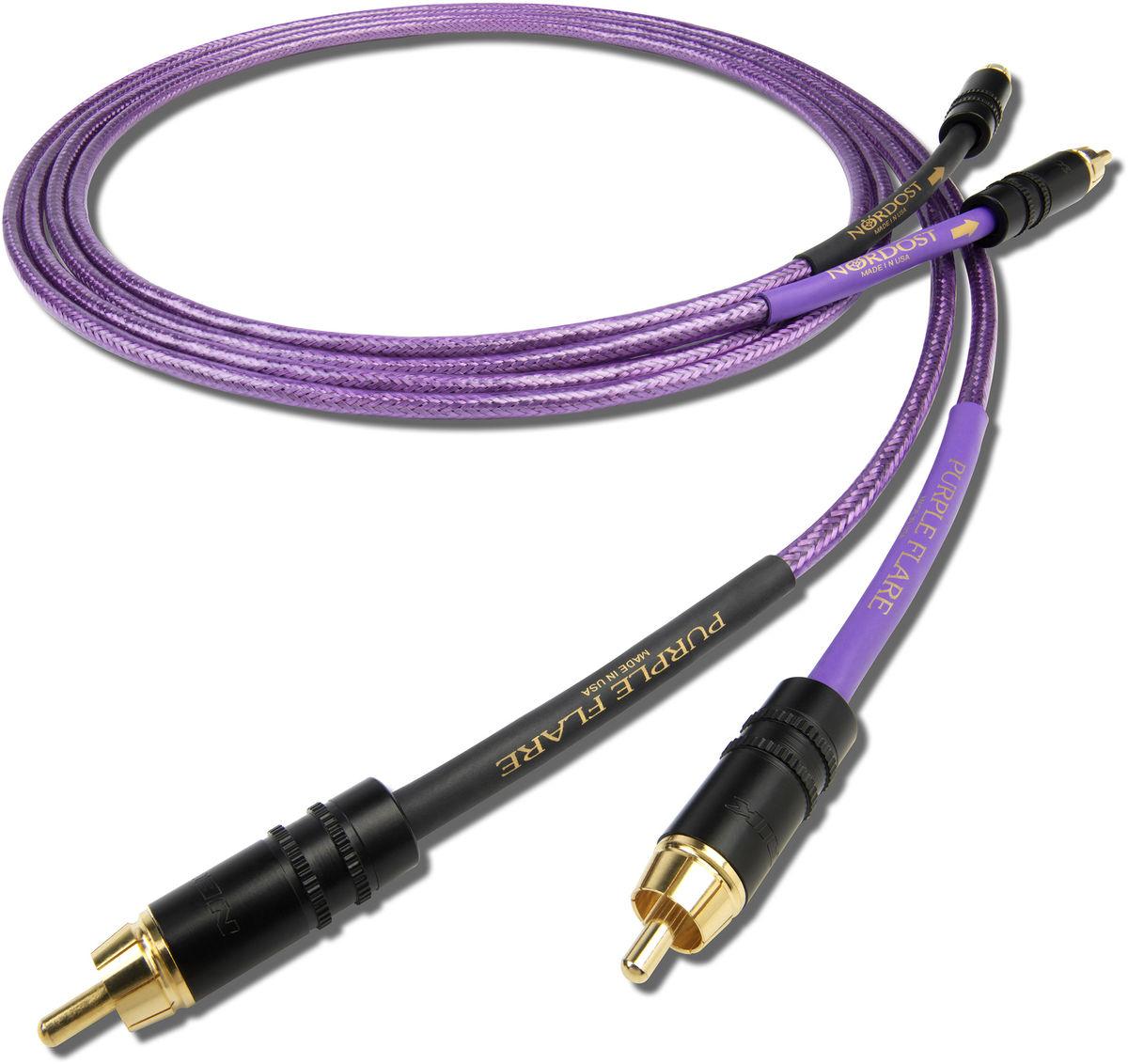 Câbles stéréo RCA Nordost Purple Flare RCA (1 m)