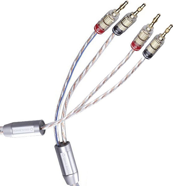 Câbles d'enceintes montés Oehlbach Twin Mix Two B (2 x 4 m)