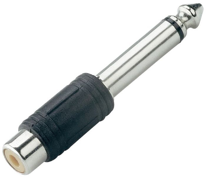 Adaptateurs audio SVD Pro Jack 6,35 mono mâle / RCA femelle