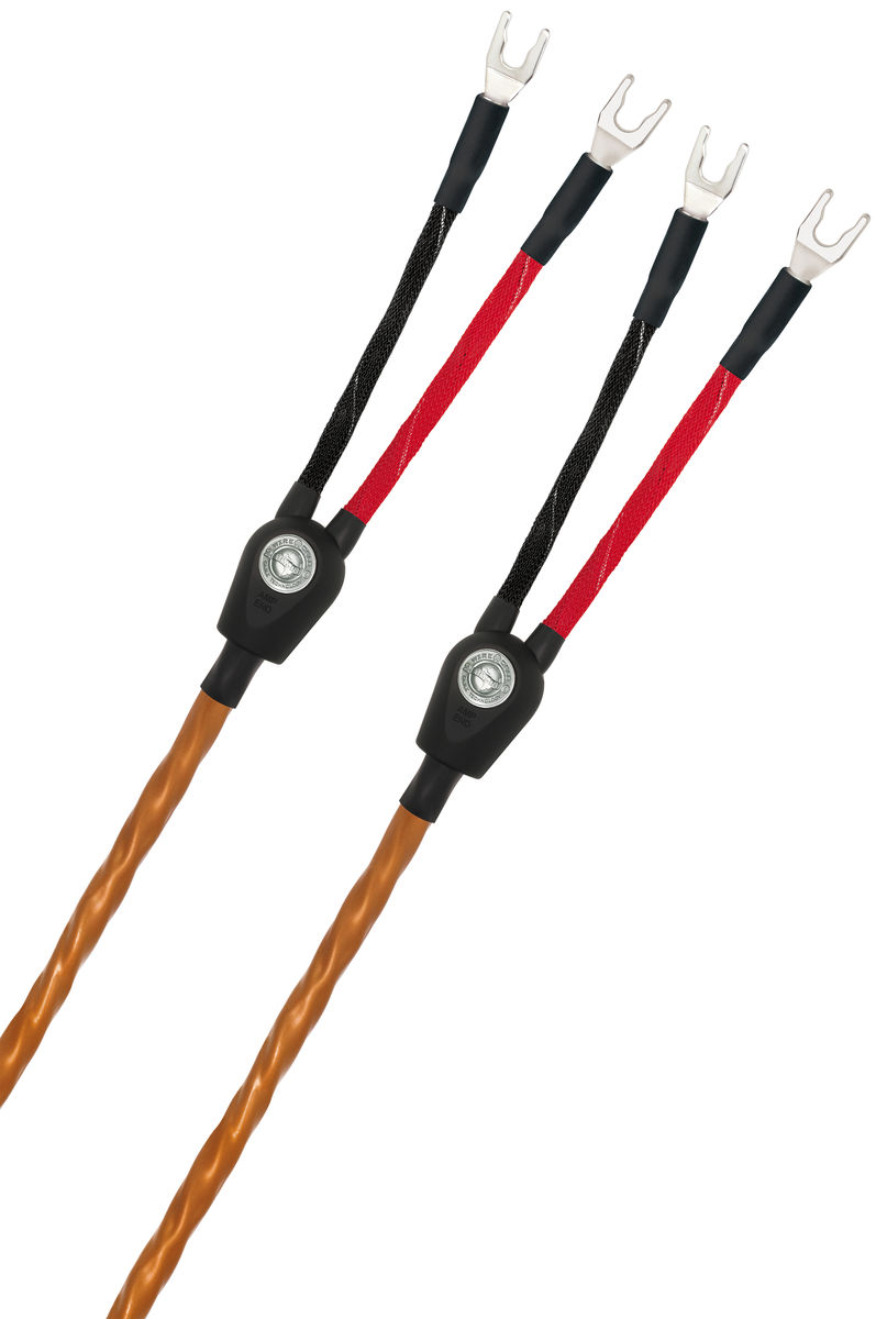 Câbles d'enceintes montés WireWorld Mini Eclipse 8 (2x2 m)
