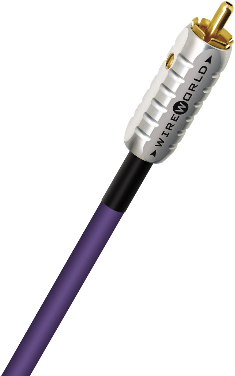 Câbles coaxiaux WireWorld Ultraviolet 75 ohm RCA (2 m)