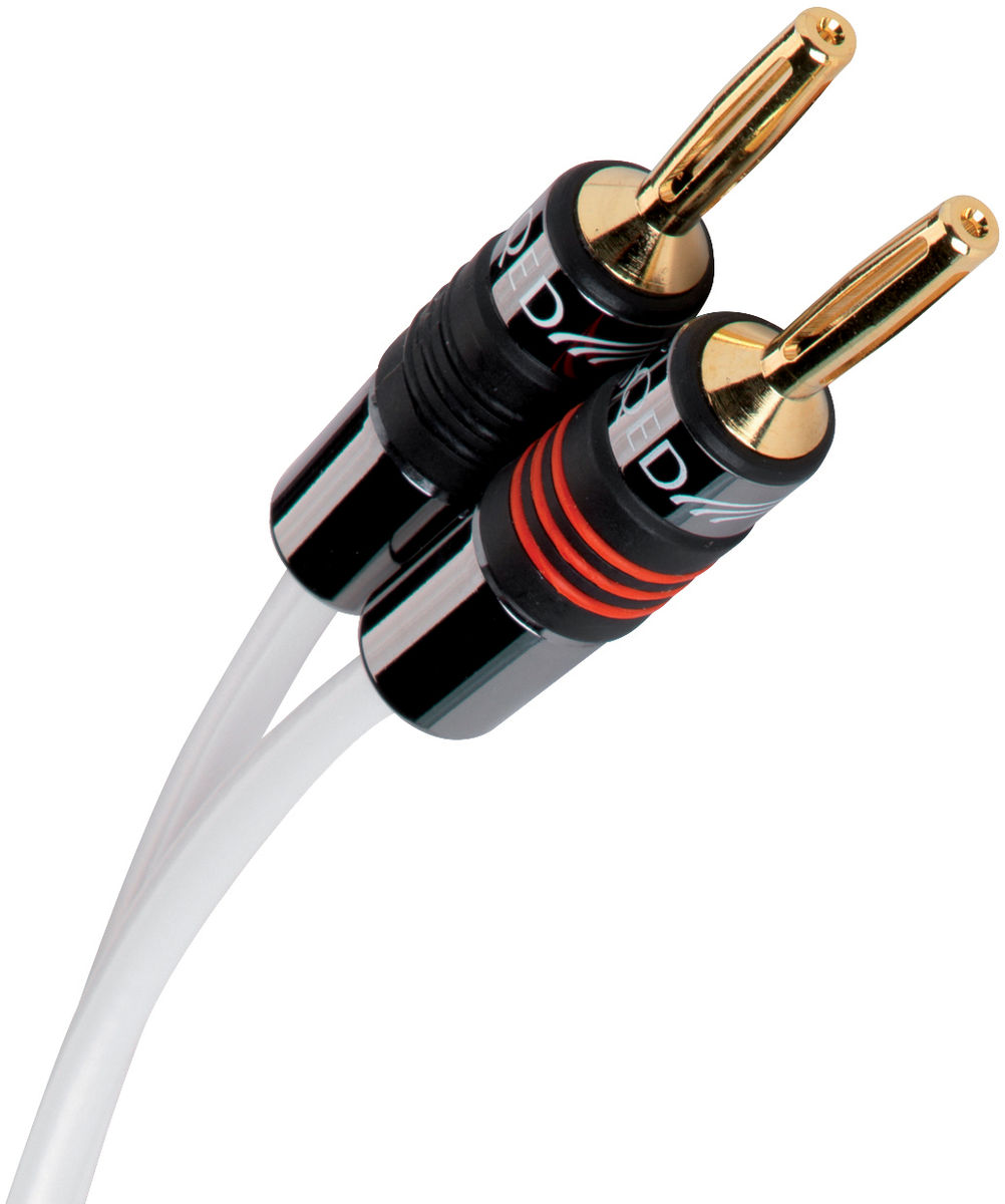 Câbles d'enceintes montés QED XTube 350 (2x4 m)