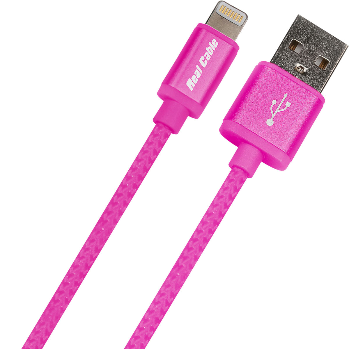 Câbles USB Real Cable iPlug Light Rose (1 m)