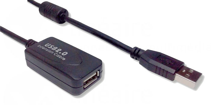 SVD Pro Rallonge USB amplifiée mâle / femelle (5 m) - Câbles USB