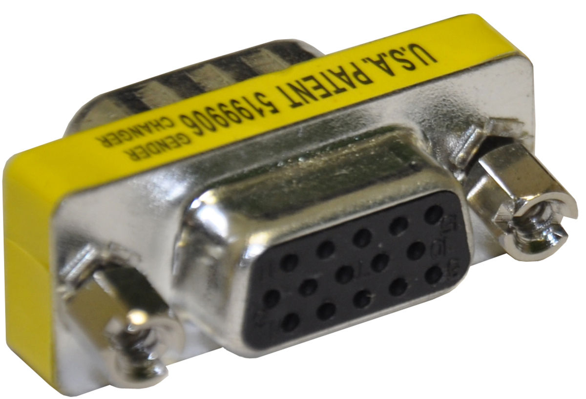 Adaptateurs vidéo SVD Pro HD15 femelle / femelle