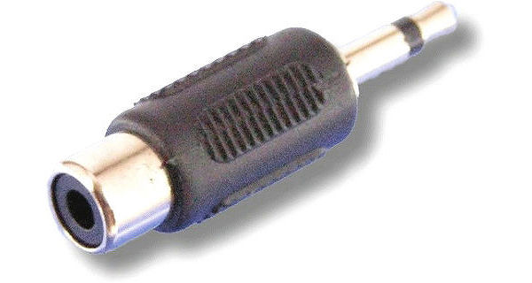Adaptateurs audio SVD Pro Jack 3,5 mono mâle / RCA femelle