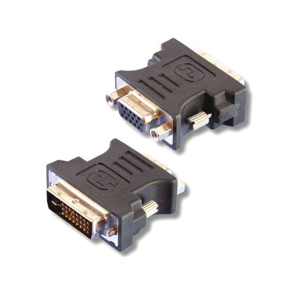 Adaptateurs vidéo SVD Pro DVI-I mâle / HD15 femelle