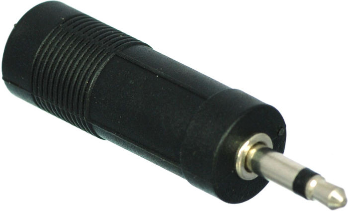 Adaptateurs audio SVD Pro Jack 3,5 mono mâle / Jack 6,35 mono femelle