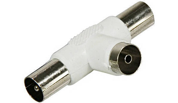 Adaptateurs vidéo SVD Pro Té antenne 9,5 mm (2 mâle / 1 femelle)