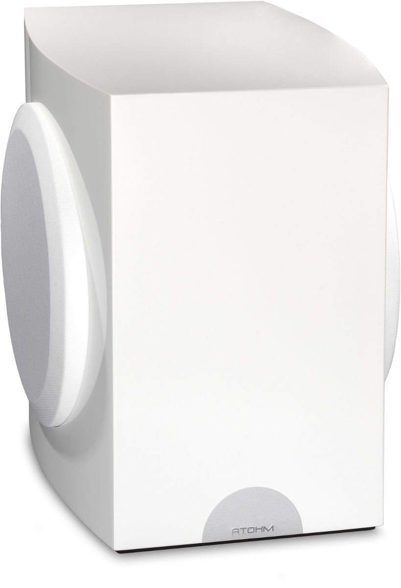 Caissons de basses Atohm GT-SW2-HD Blanc laqué