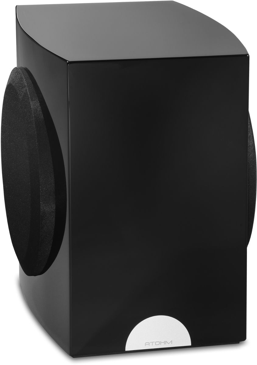 Caissons de basses Atohm GT-SW2-HD Noir laqué