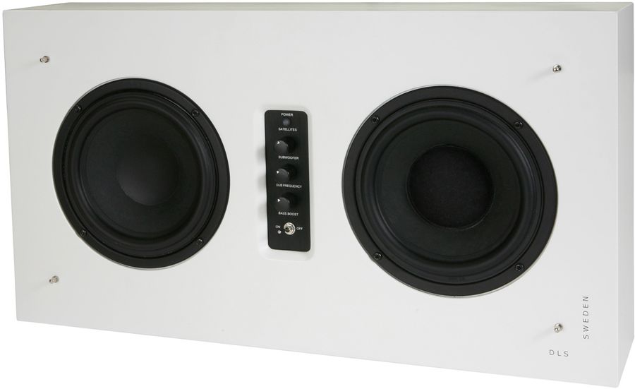 Caissons de basses DLS Flatsub Stereo One Blanc