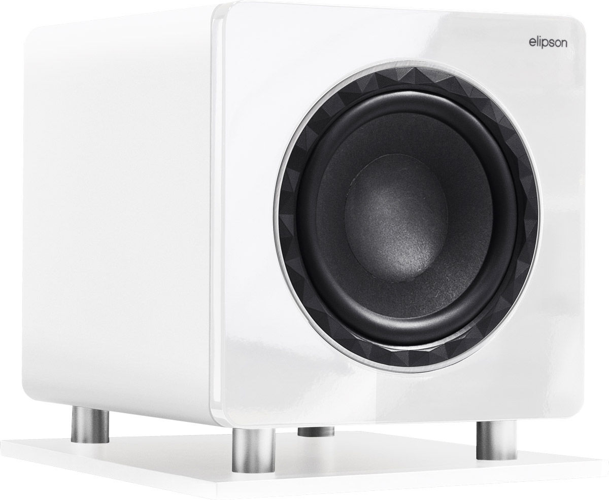 Caissons de basses Elipson Prestige Facet Sub10 Blanc