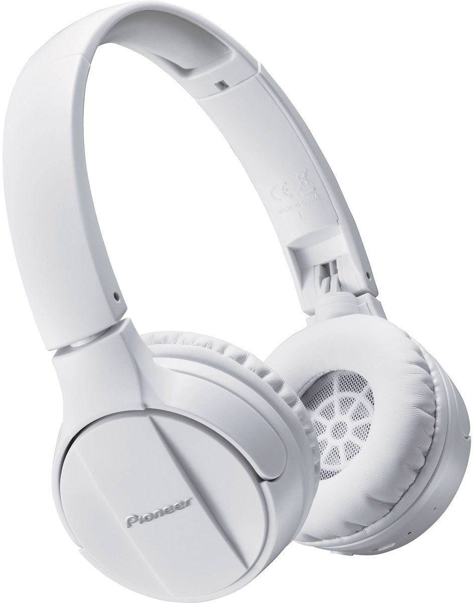 Casques Bluetooth Pioneer SE-MJ553BT-W Blanc