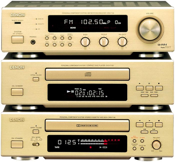 Denon D-F100 - Chaînes hi-fi composées sur Son-Vidéo.com