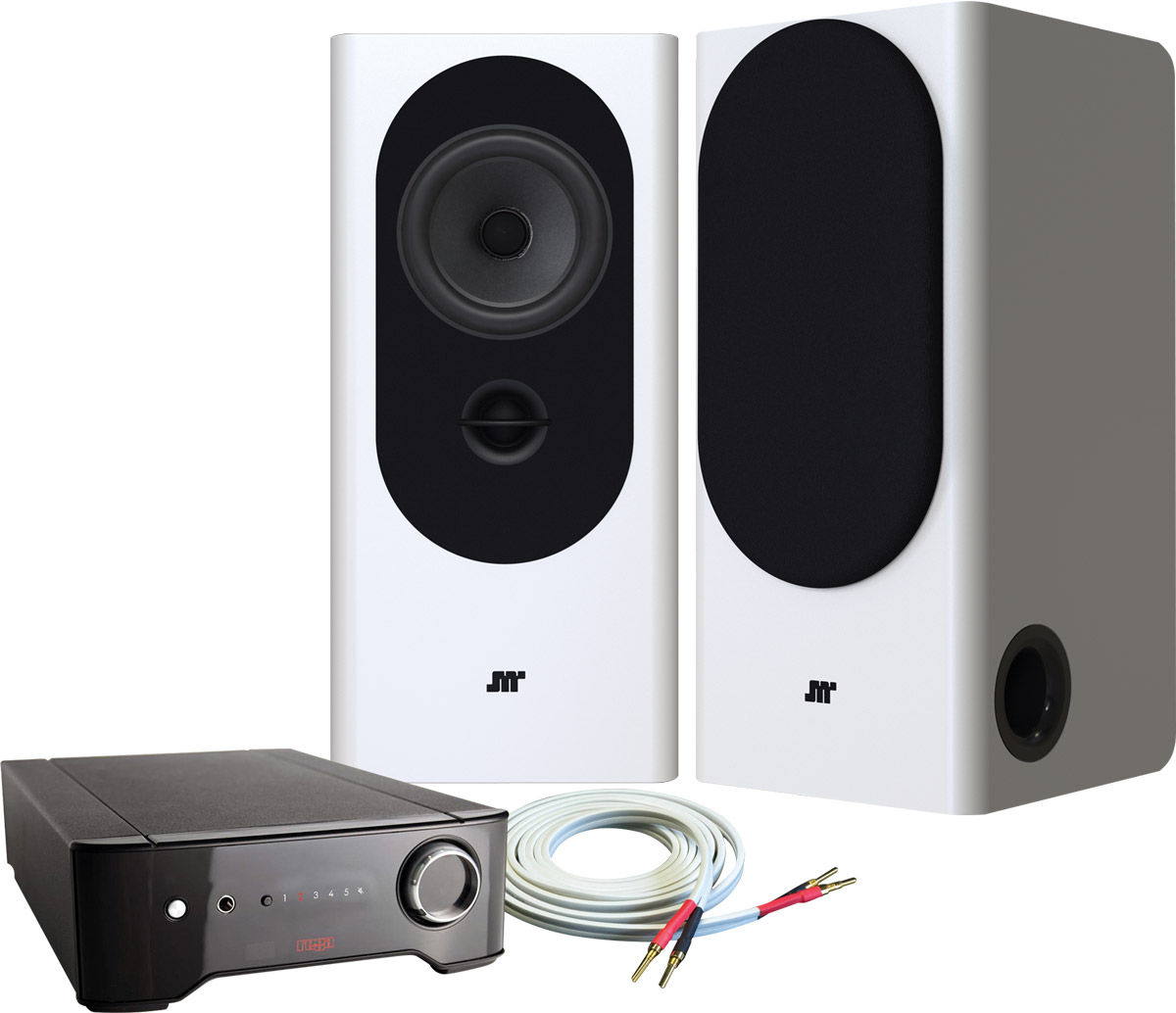 Chaînes composées Rega Brio Noir + Folia Jubilee Blanc perle