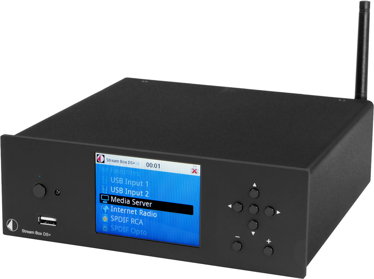 Lecteurs réseau audio Pro-Ject Stream Box DS Plus Noir