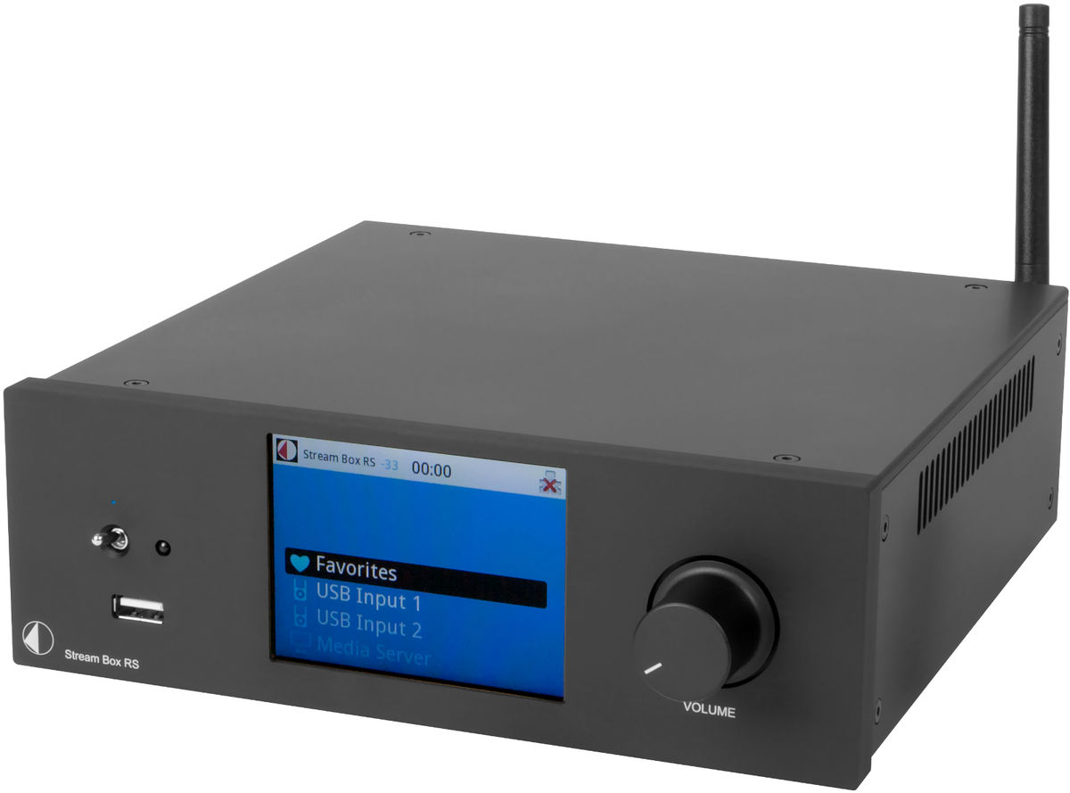 Lecteurs réseau audio Pro-Ject Stream Box RS Noir