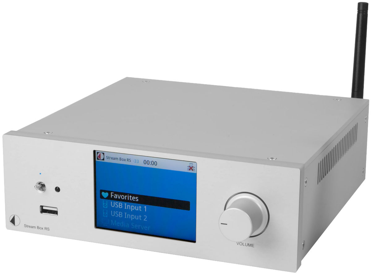 Lecteurs réseau audio Pro-Ject Stream Box RS Silver