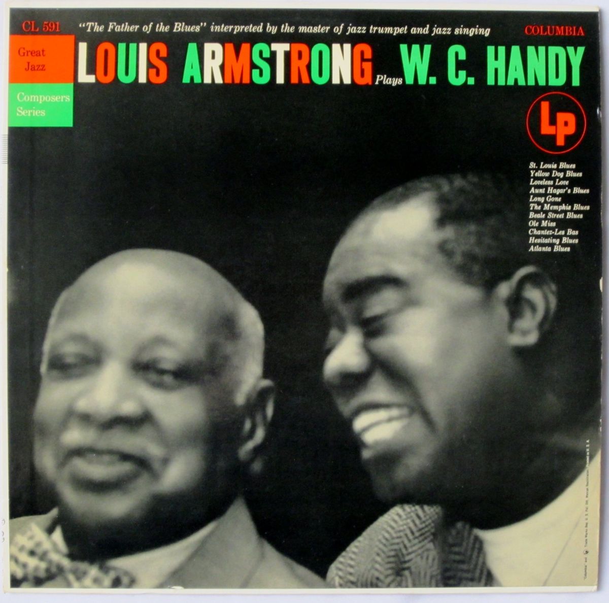 Disques vinyle Jazz Music On Vinyl Louis Armstrong Plays W.C. Handy