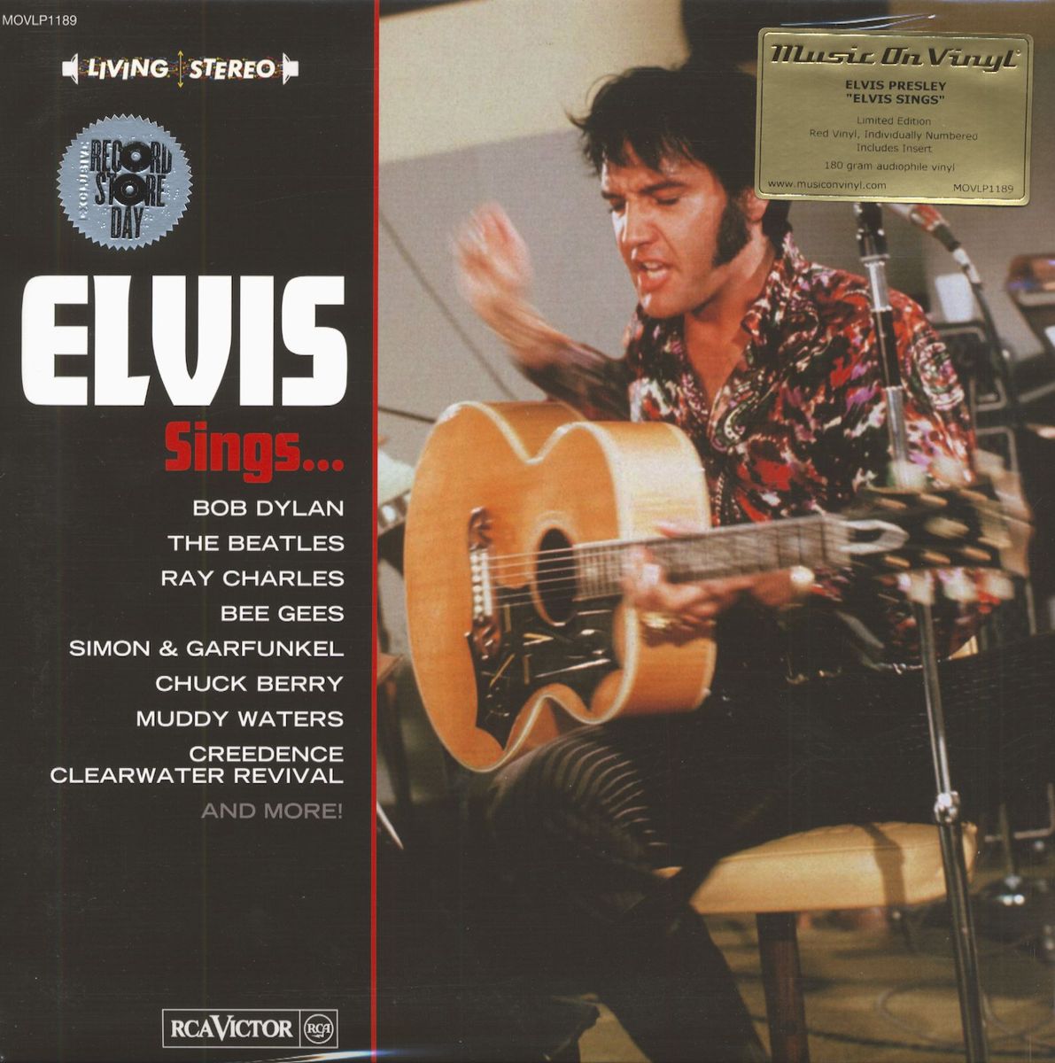Disques vinyle Rock Pop Music On Vinyl Elvis Presley Elvis Sings