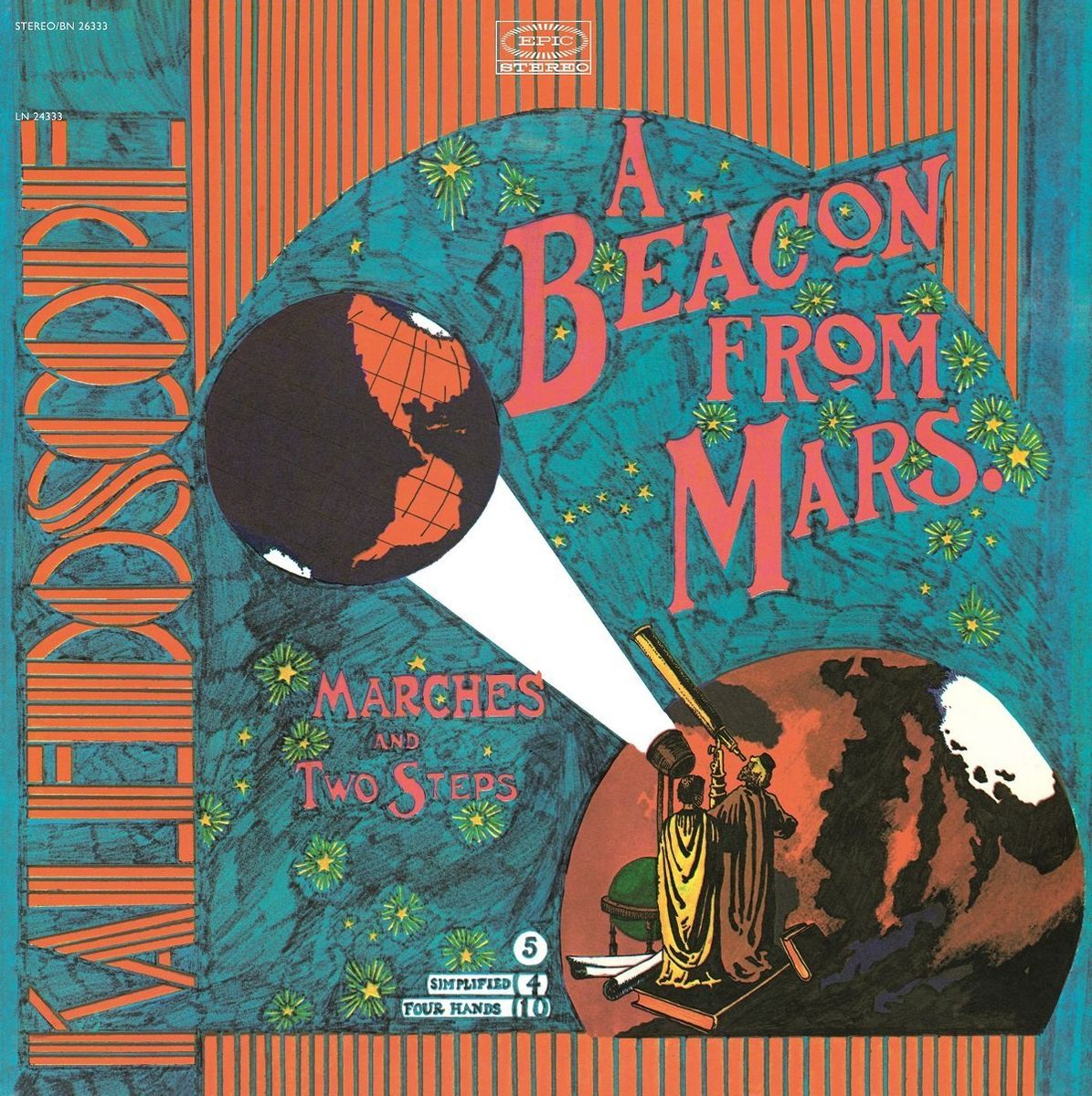 Disques vinyle Rock Pop Music On Vinyl Kaleidoscope A Beacon From Mars