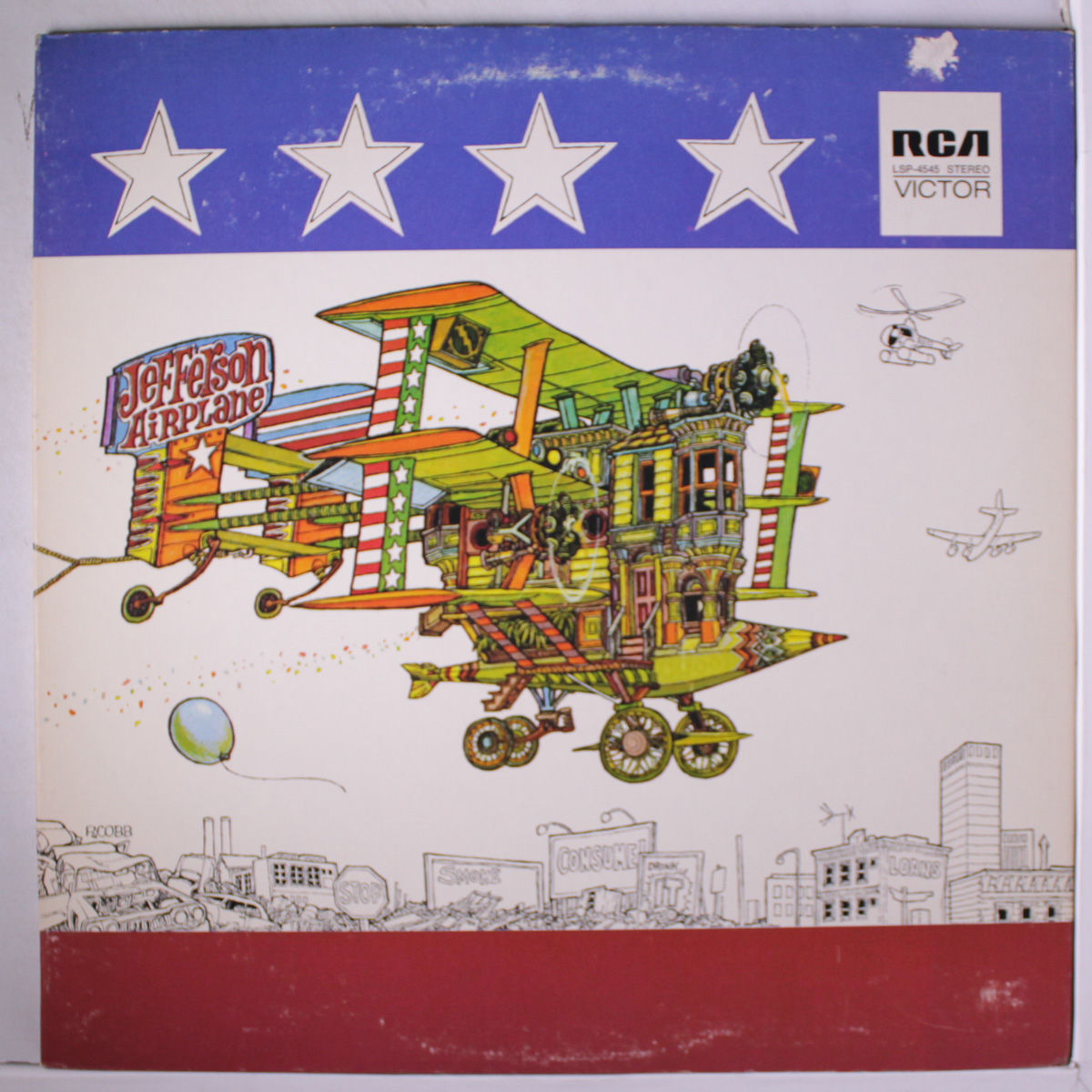 Disques vinyle Rock Pop Music On Vinyl Jefferson Airplane After Bathing At Baxter's