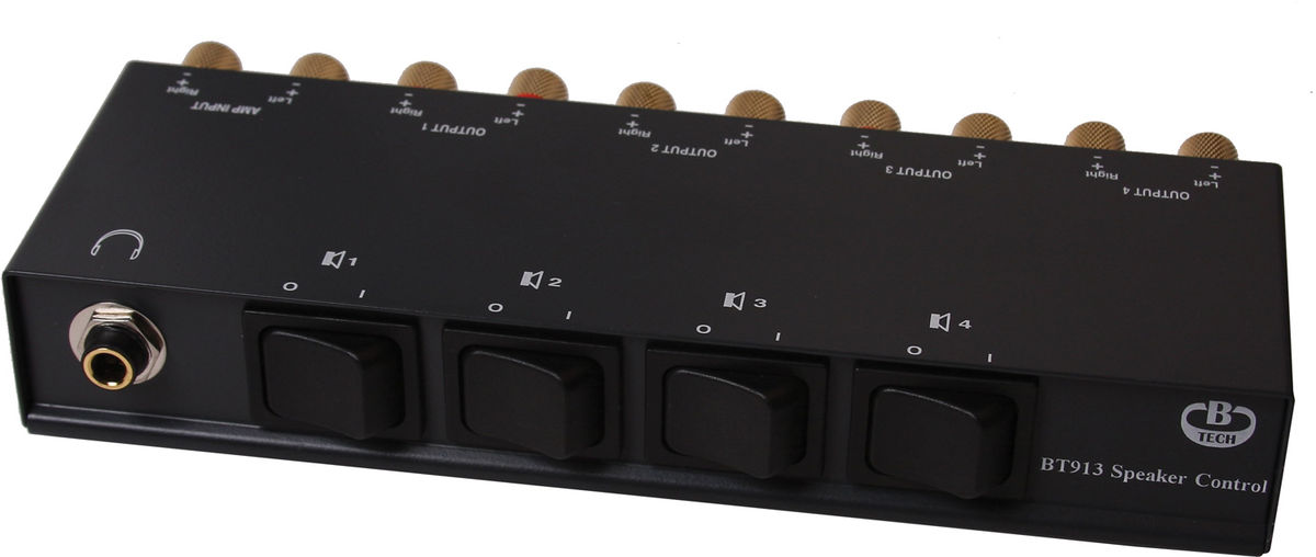 Distributeurs de signaux B-Tech AVC BT913 Noir