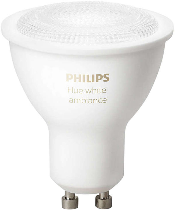 Éclairage connecté Philips Hue White Ambiance GU10