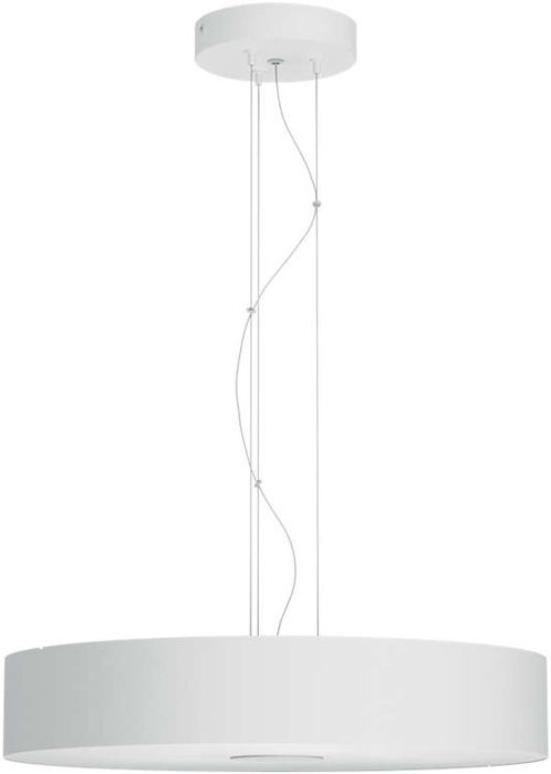 Éclairage connecté Philips Hue Pendant Fair Blanc