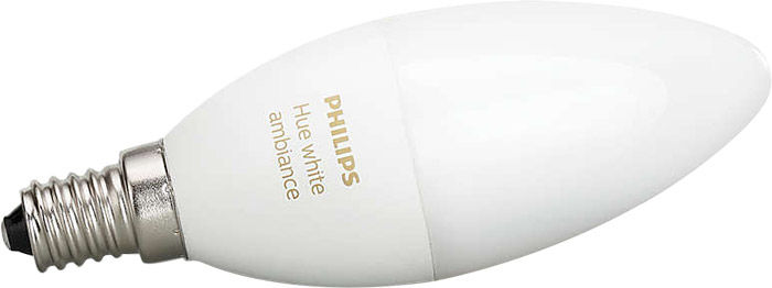 Éclairage connecté Philips Hue Ambiance E14