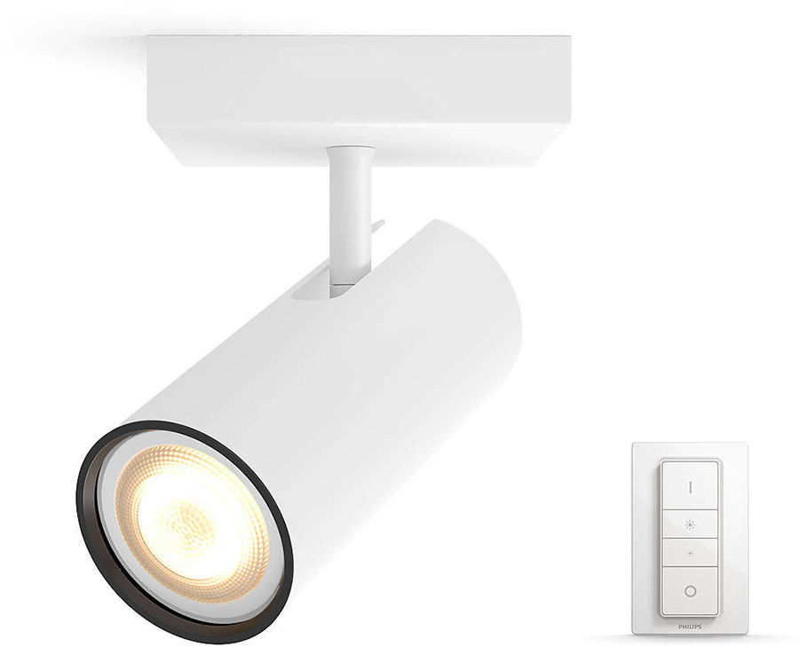 Éclairage connecté Philips Hue Buratto 1 Spot Blanc
