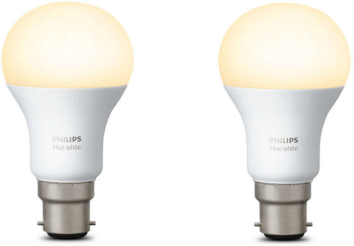 Éclairage connecté Philips Hue Hue White Duobox B22 (lot de 2 ampoules)