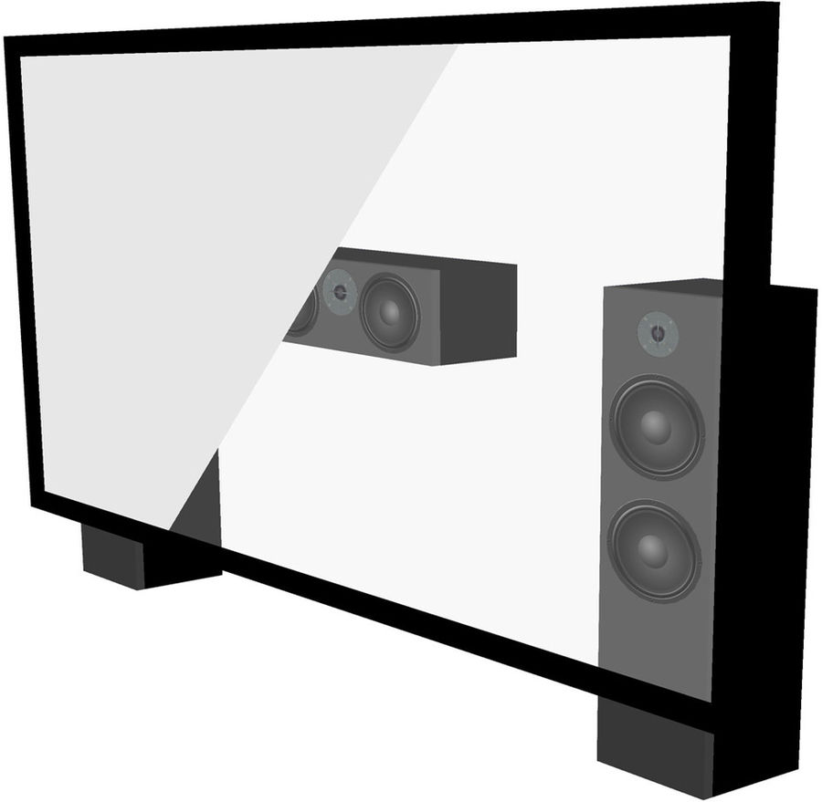 Écrans de projection fixes Lumene Movie Palace Premium Acoustic 240C