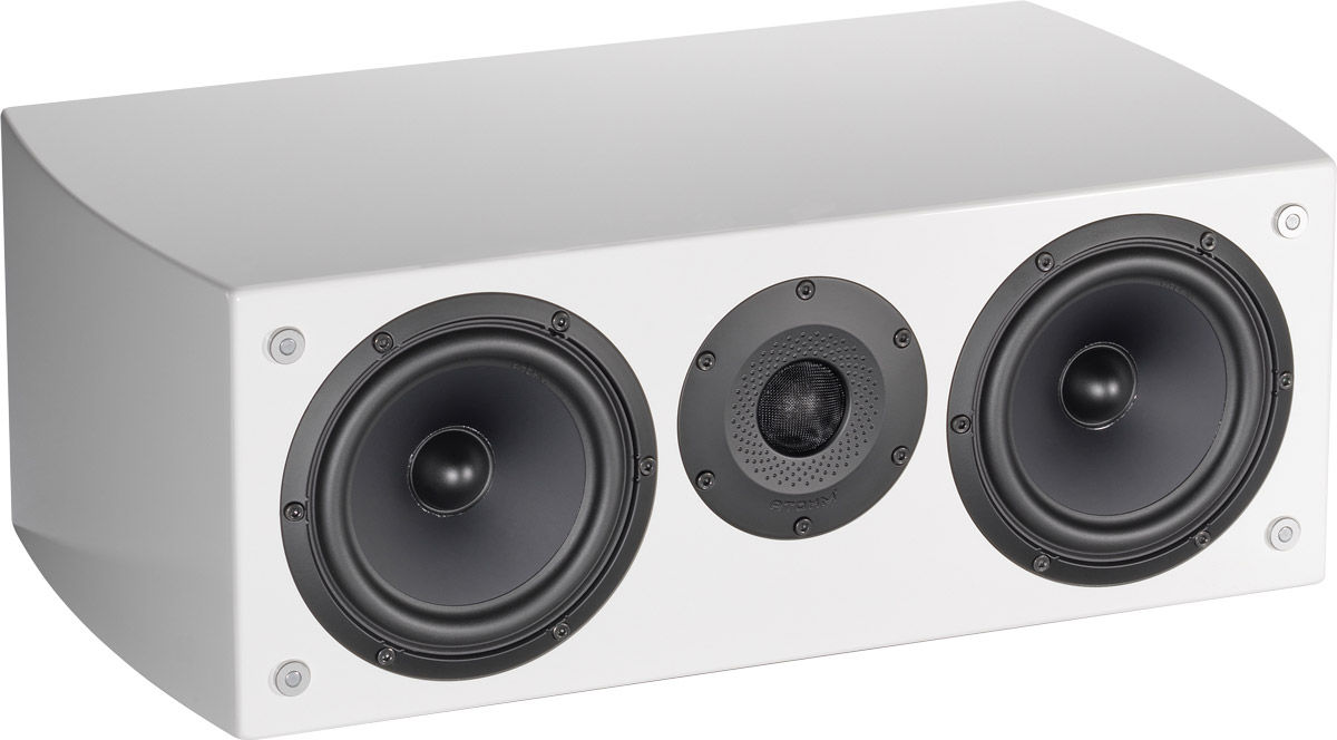 Enceintes centrales Atohm GT Center Blanc laqué