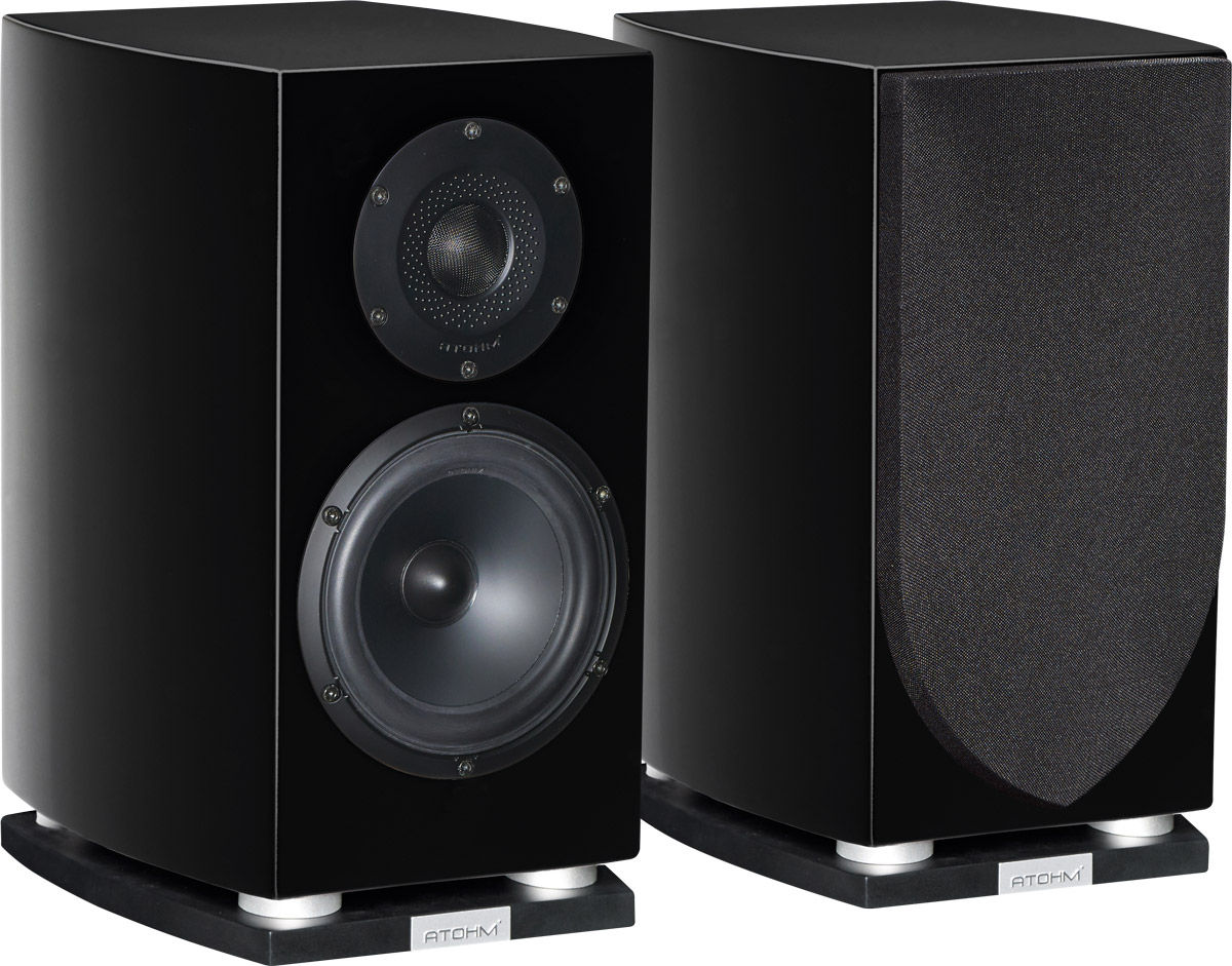 Enceintes compactes Atohm GT1-HD Noir laqué