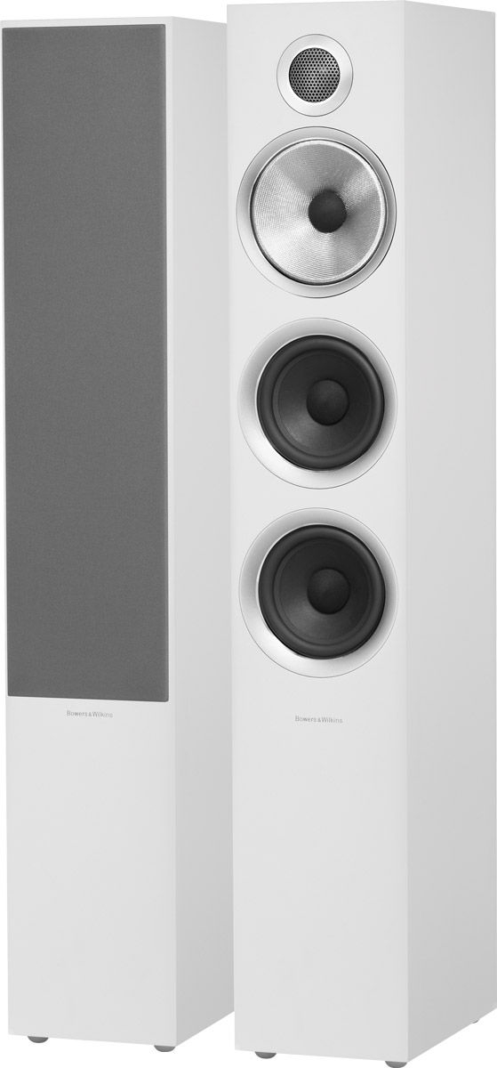 Enceintes colonne B&W 704 S2 Blanc Satin