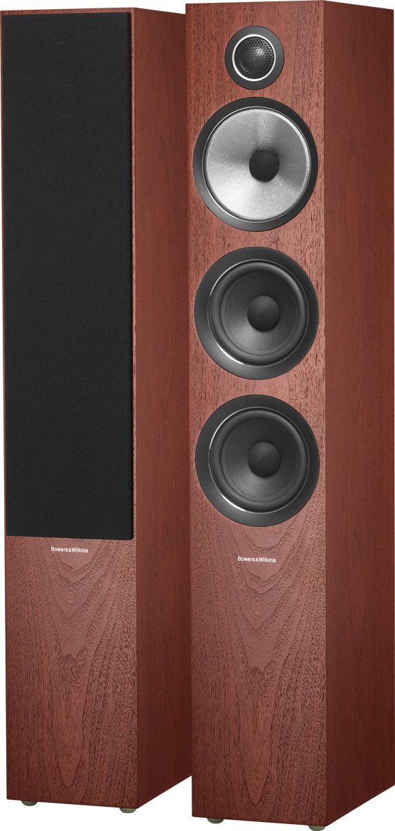 Enceintes colonne B&W 704 S2 Bois de Rose