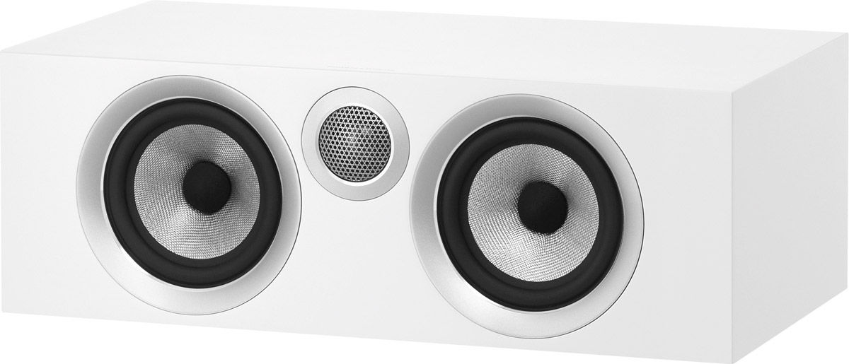 Enceintes centrales B&W HTM72 S2 Blanc Satin