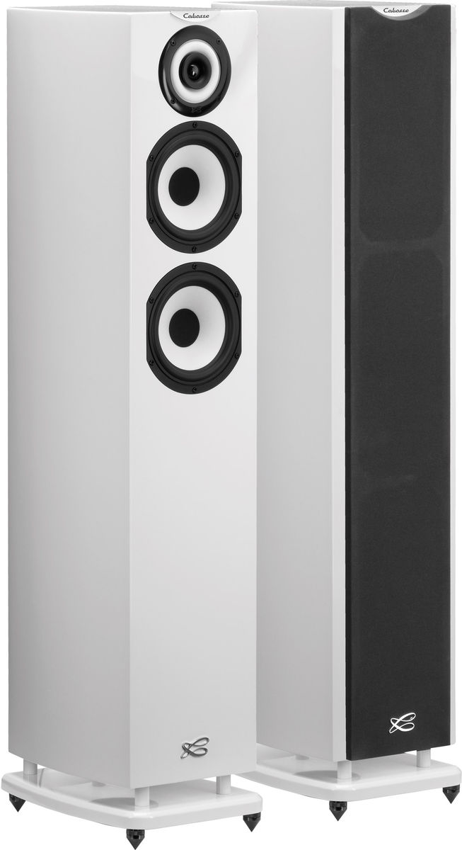 Enceintes colonne Cabasse MC40 Java Blanc laqué