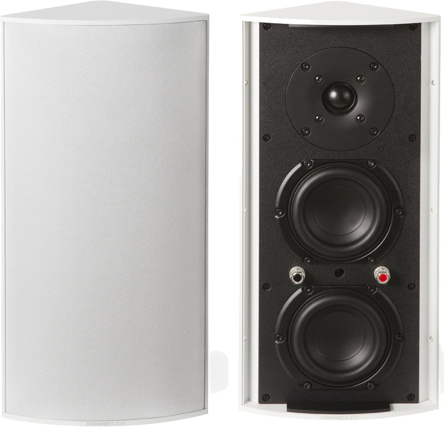 Enceintes compactes Cornered Audio C4 Blanc