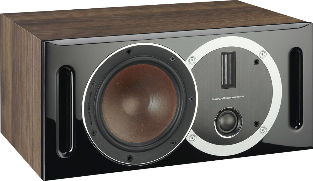 Enceintes centrales Dali Opticon Vokal Noyer