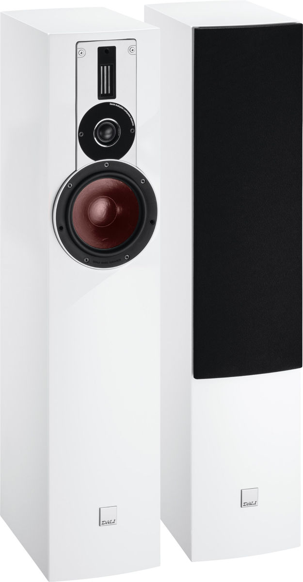 Enceintes colonne Dali Rubicon 5 Blanc laqué