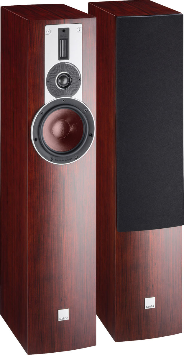 Enceintes colonne Dali Rubicon 5 Merisier rouge