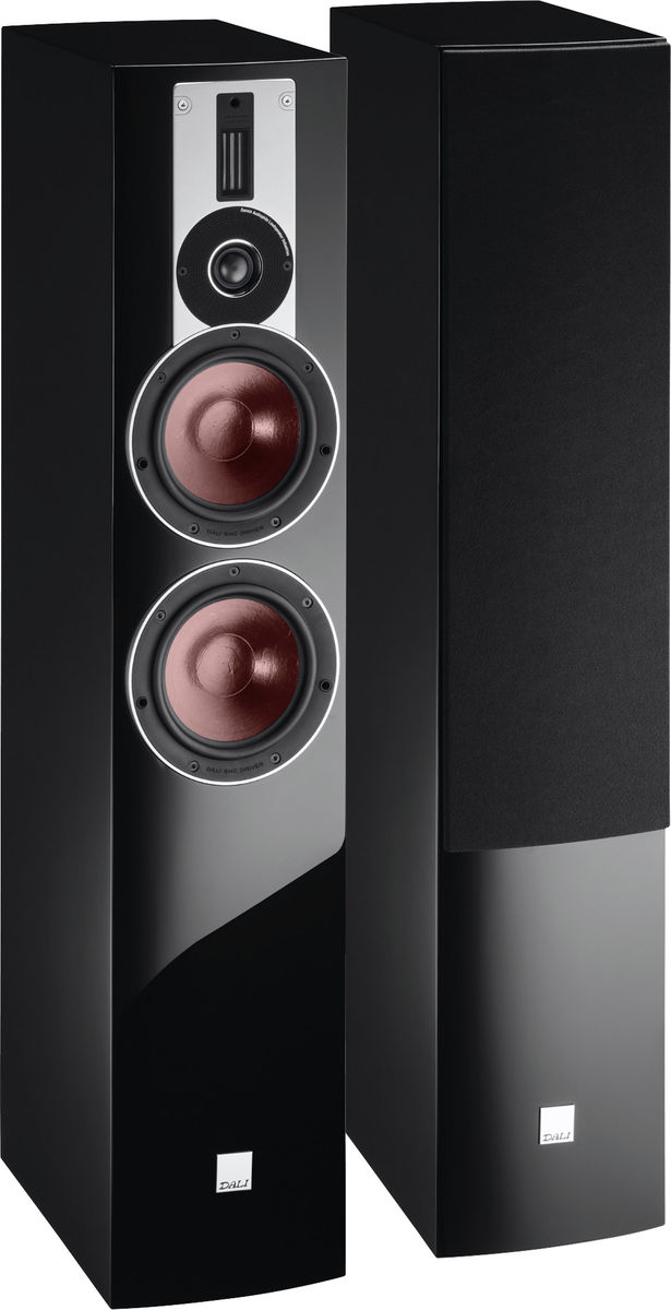 Enceintes colonne Dali Rubicon 6 Noir laqué