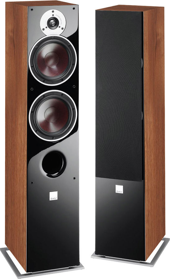 Enceintes colonne Dali Zensor 7 Noyer clair