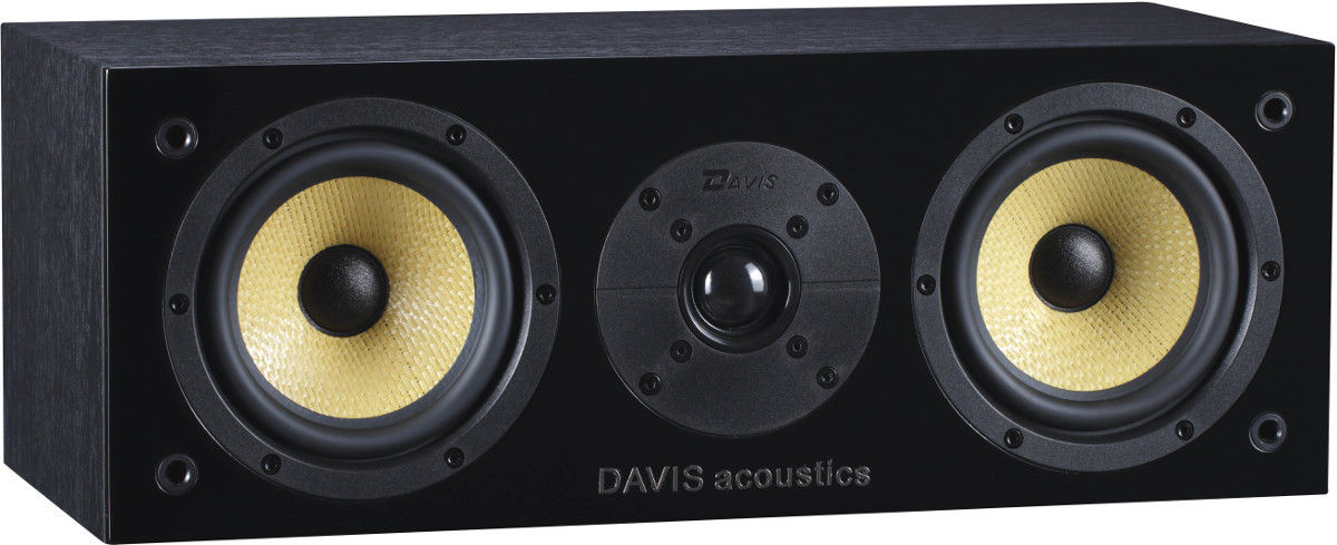 Enceintes centrales Davis Acoustics Balthus 10 Bois noir